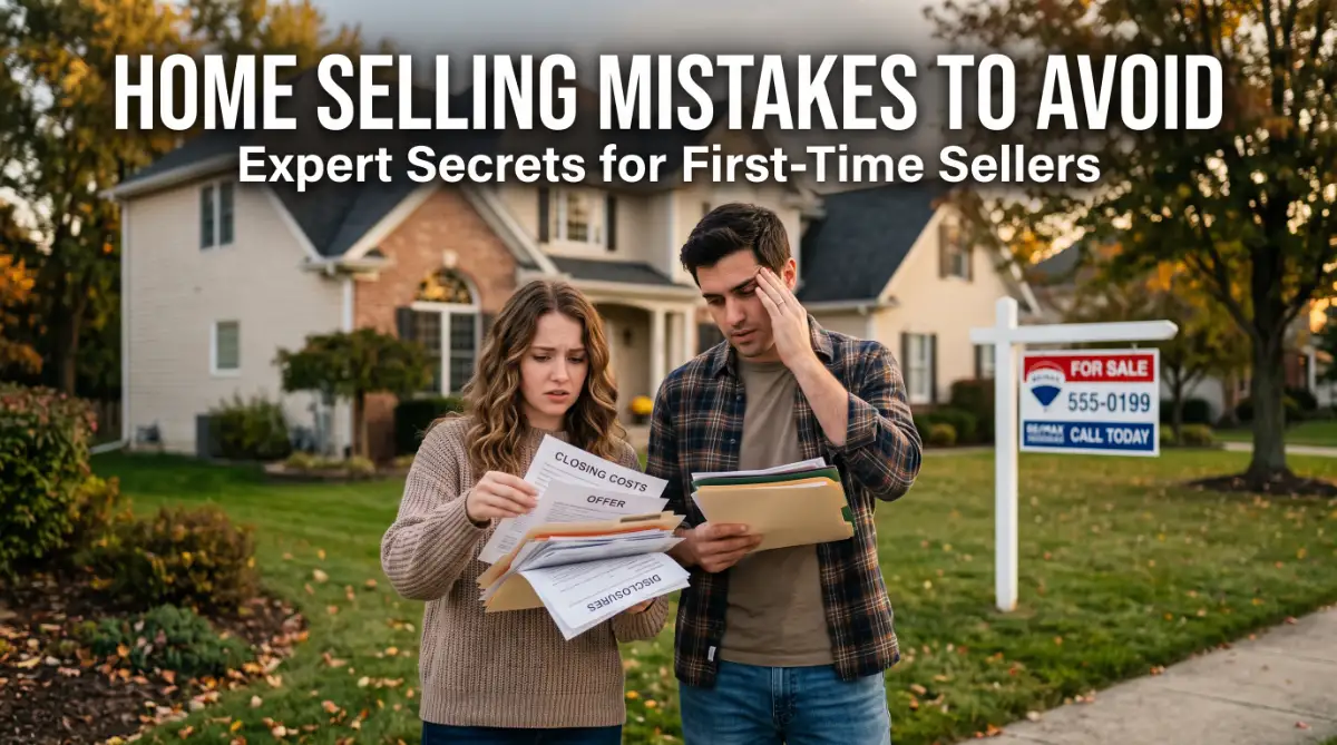 Stop Losing Money: 7 Huge Mistakes First-Time Home Sellers Make