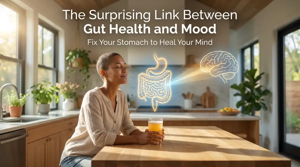 A comprehensive guide on the connection between gut health and mood stability.